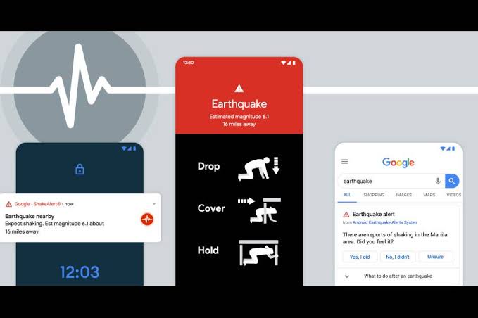 ഭൂകമ്പ മുന്നറിയിപ്പ് ഇനി ​ഗൂ​ഗിൾ നല്കും; ആൻഡ്രോയിഡ് ഫോണുകളിൽ പുതിയ സംവിധാനമെത്തി
