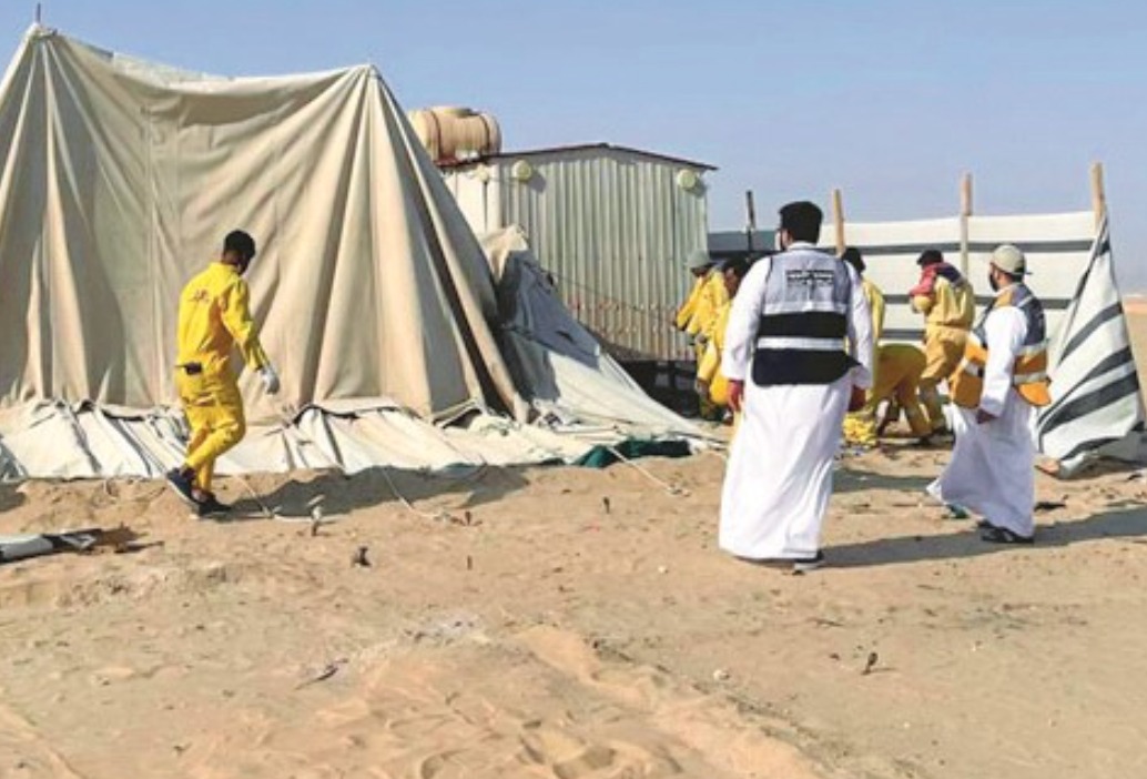 അനധികൃത സ്പ്രിംഗ് ക്യാമ്പുകൾക്കെതിരെ നടപടി: 50 ക്യാമ്പുകൾ നീക്കം ചെയ്തു; 176 പേർക്ക് മുന്നറിയിപ്പ്