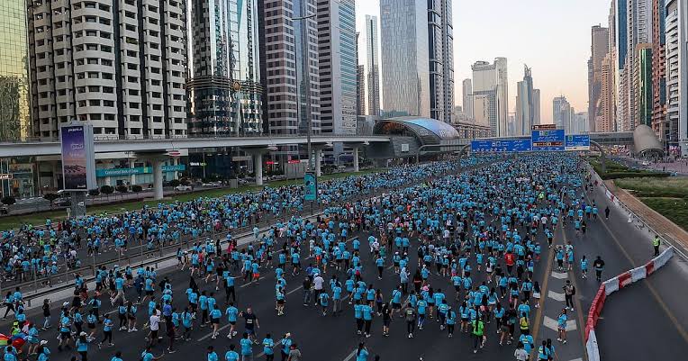 ദുബൈ റൺ 2025ൽ വൻ ജനപങ്കാളിത്തം