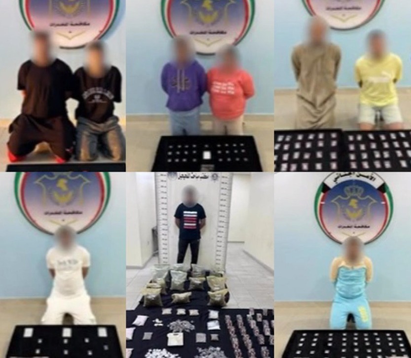 വൻ മയക്കുമരുന്ന് വേട്ട: 9 വിദേശികളെ കുവൈത്തിൽ അറസ്റ്റ് ചെയ്തു; ശതകോടികൾ വിലവരുന്ന ലഹരിവസ്തുക്കൾ പിടിച്ചെടുത്തു