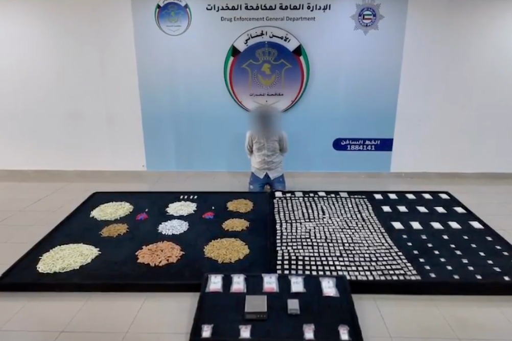 ഏഴ് കിലോ ലഹരിമരുന്നുമായി പ്രവാസി കുവൈത്തിൽ അറസ്റ്റിൽ; വിതരണത്തിനായി തയ്യാറാക്കിയ മയക്കുമരുന്ന് ശേഖരം പിടിച്ചെടുത്തു