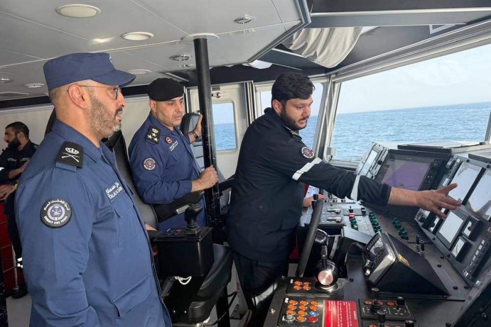 Kuwait Fire Force Confirms Readiness of Al-Muhallab Marine Rescue Center