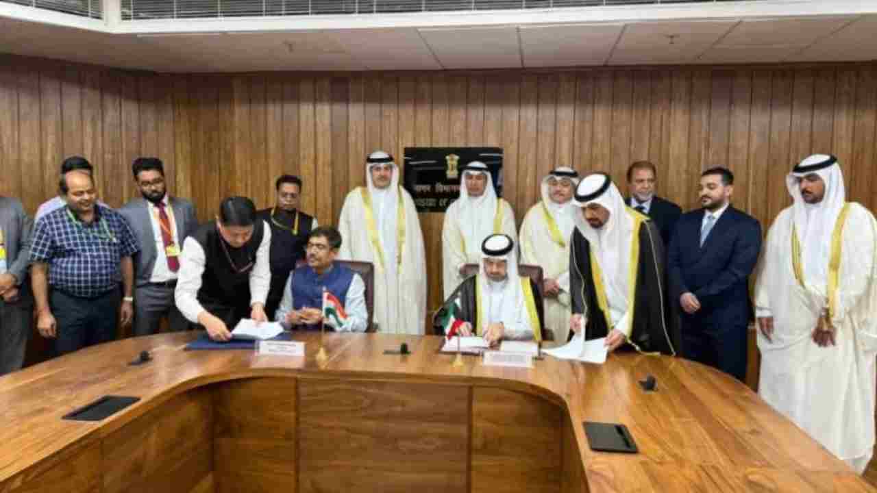 Kuwait and India Sign New MoU to Enhance Civil Aviation Cooperation