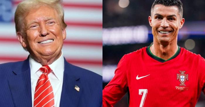 Cristiano Ronaldo Sends Signed Jersey to Donald Trump at G7 Summit