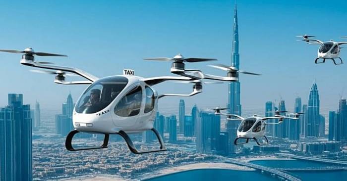 UAE to Begin Trials of First Flying Taxi in July, Full Service by Year-End