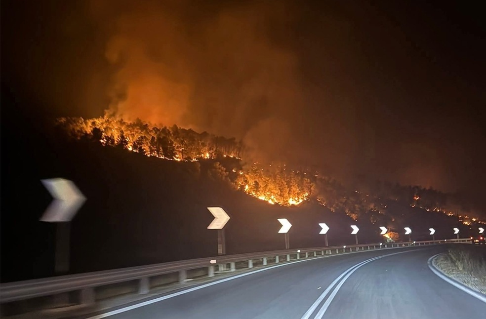 Greece Battles Massive Wildfires Amid Heatwave and High Winds