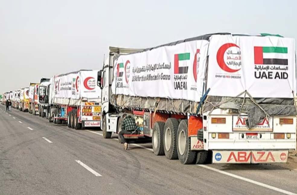 UAE Delivers 182 Tons of Winter Aid to Gaza in Latest Humanitarian Shipment